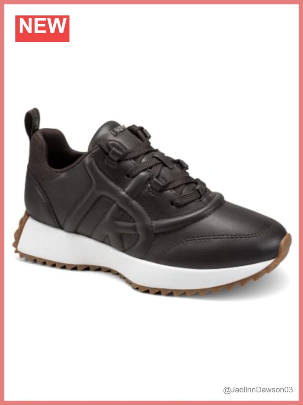 DKNY Womens Nix Lace Up Sneaker Rubber Sole Low Top Fashion Sneaker
